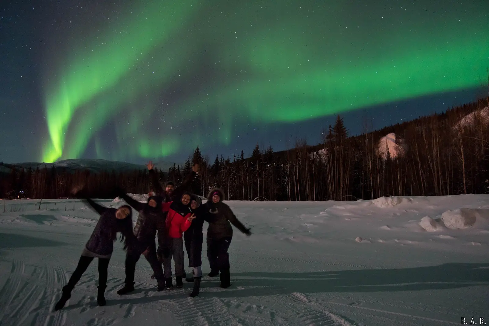 Aurora over Fairbanks