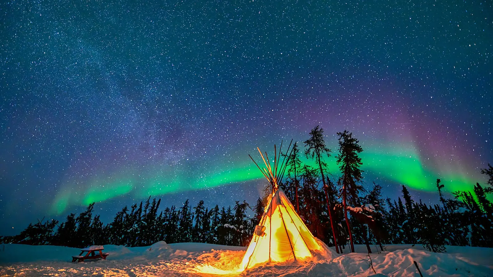 Aurora over Yellowknife